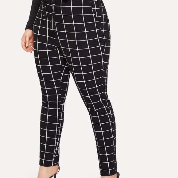 🗣Plus..Grid pattern pants BOGO skirt - Picture 5 of 5